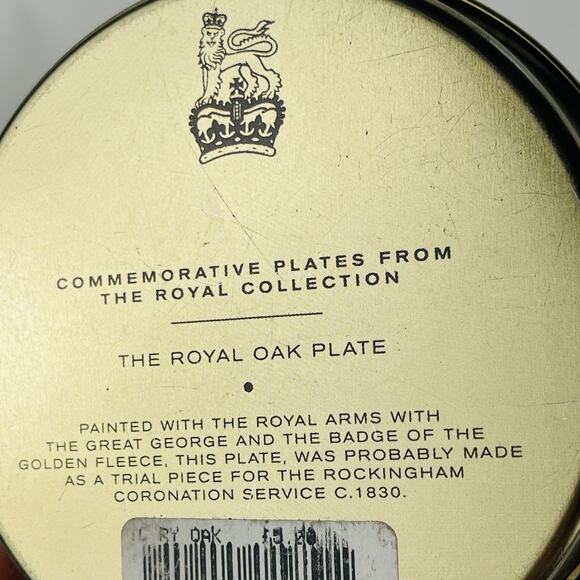 “Commemorative Plates from The Royal Collection” Coasters 3 5/8” Royal Arms - Picture 3 of 8